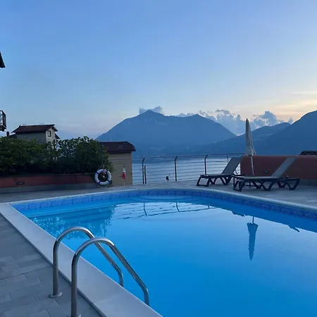 Apartman Stunning Apartment- Terrace And Swimming Pool Bellano